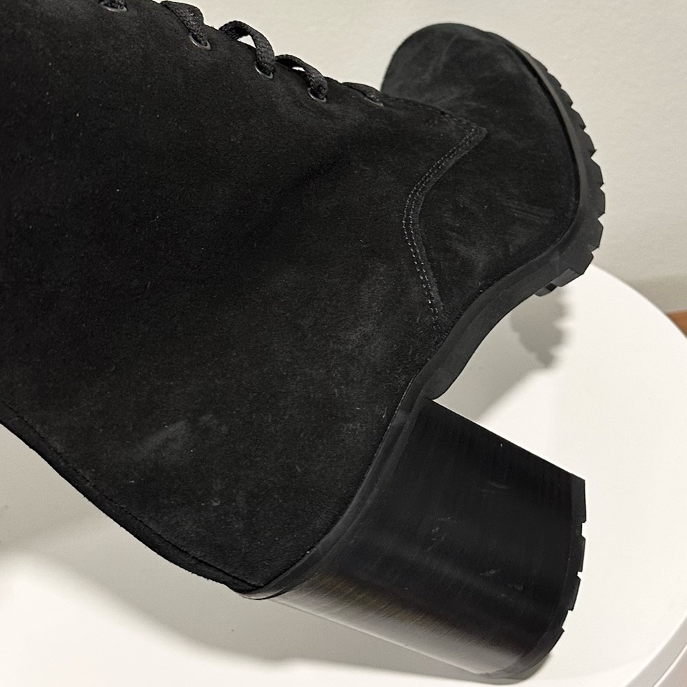 🌹LA CANADIENNE🌹 Parkera Waterproof Block Heel Booties Size: 10 - Picture 12 of 16